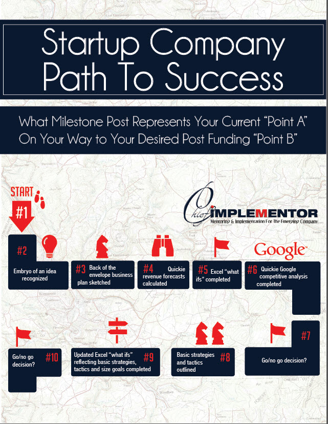 Startup Path To Success – Infographic  Chief ImpleMentor - I Help 